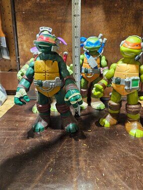 Vintage 10 inch Teenage Ninja Turtles